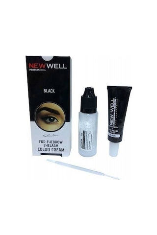 New Well Kaş Kirpik Boyası Siyah