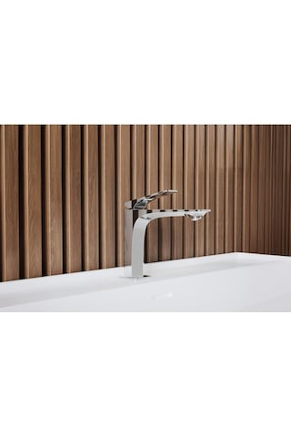 Turkuaz Blue Lavabo Bataryası - 9058997634303 Krom