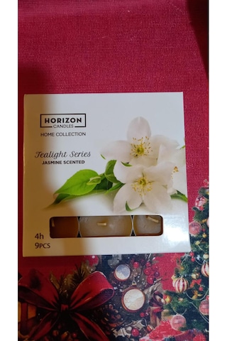 Mum Tealıght 9 Lu Kokulu Bej