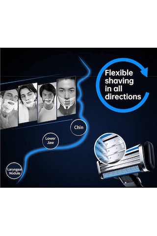 32 Adet Jilet Bıçağı Yedekleri Manuel Mach 3 Bıçak Yedekleri