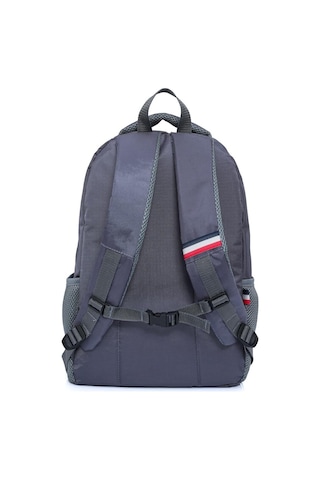 Cambridge Polo Club Unisex Çok Gözlü Günlük Sırt Çantası - Okul Çantası Gri-1473 Gri