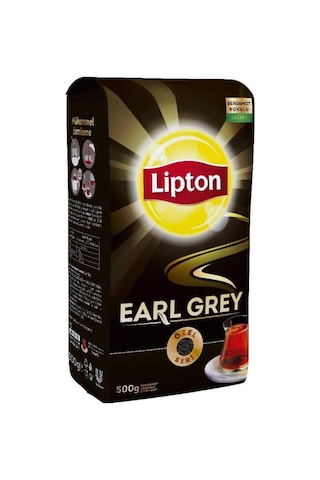 Lipton Earl Grey Bergamot Aromalı Siyah Dökme Çay 500 G