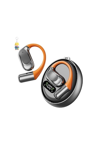 M113 Akıllı Aı Çeviri Kulaklık, Kablosuz Bluetooth Kulaklık, Ows Kulağa Asılı Tasarım Koyu Gri