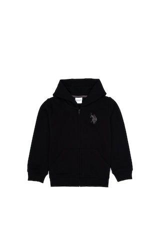 U.s. Polo Assn. Erkek Çocuk Siyah Hırka Örme 50316706-vr046 Siyah