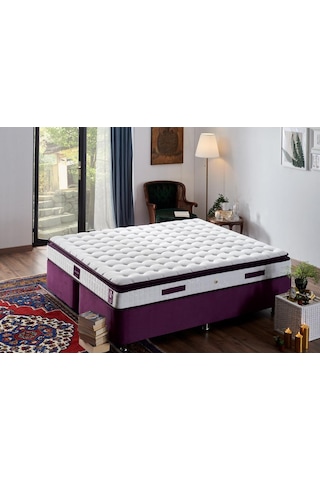 Nironyatak Niron Purple 150X200 Çift Kişilik Pedli Yatak Full Ortopedik Yayl