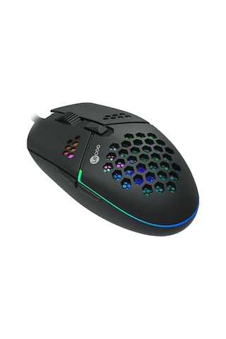 Lecoo MS105 Kablolu 3200DPI 6 Tuşlu RGB Gaming Optik Mouse Siyah