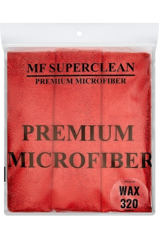 Mikrofiber Pasta Cila Bezi 40X40 Cm 320 Gsm - 3'Lü Paket