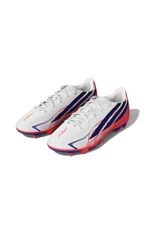 Kk1308-c Adidas F50 Hyperfast Club Fg-mg J Çocuk Spor Ayakkabı Beyaz Kk1308-c Beyaz Pembe