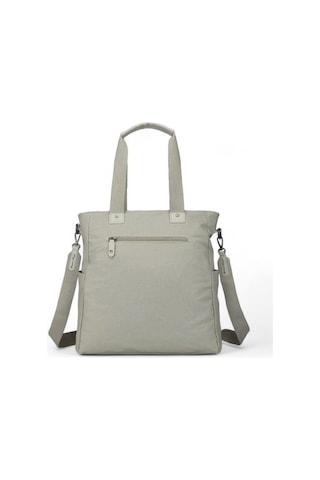 Smart Bags Kanvas Gri Kadın Omuz Çantası Smb1309 001