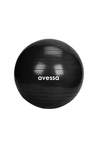 Özel Üretim Fizik Jimnastik Bpt-65 Black 65 Cm Plates Topu Poşet Ambalaj Siyah