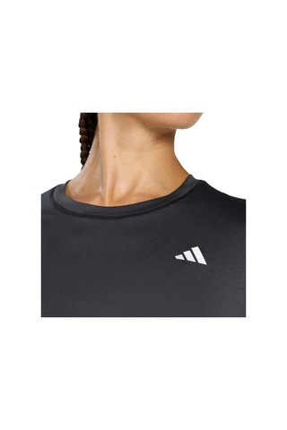 Adidas Workout Essentials Kadın Siyah Yuvarlak Yaka Tişört Siyah