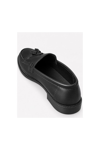 Yalçın Erkek Siyah Püsküllü Loafer Ayakkabı Klasik Günlük Rahat Bağcıksız Mokasen Casual Siyah - 905434114 Siyah