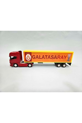 Welly 1/64 Ölçek Scanıa R730 Galatasaray Tır Maketi 24 Cm Boy