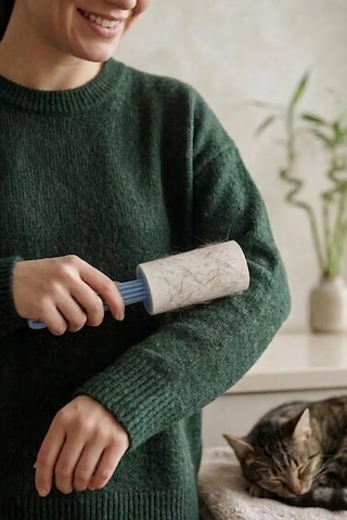 Myclean 60 Yaprak Tüy Toplama Bant Rulosu Kedi Ve Köpek Tüyü Toplayıcı Rulo Elbise Temizleme