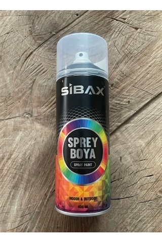 Sibax Mat Beyaz Üstün Kalite Tampon Boyası Sprey Boya Mat Beyaz 400ml
