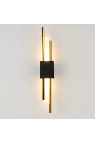 Kirpi Gold Siyah Boru Aplik Gold Siyah