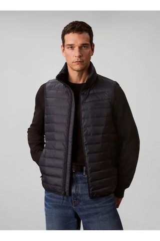 Calvin Klein Kolsuz Hafif Naylon Şişme Erkek Yelek Lv04lc509g-cef Mavi