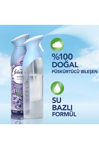 Febreze Lavanta Hava Ferahlatıcı Sprey Oda Kokusu 3 x 185 ML