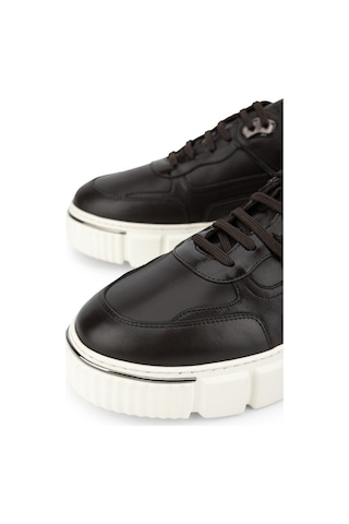 Tamer Tanca Erkek Hakiki Deri Kahverengi Sneakers & Spor Ayakkabı 698 1369-5 Erk Ayk Sk26-27 Kahve Dr