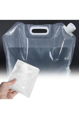 Outdoor Bpa İçermez Taşınabilir Kampçılık Su Torbası 5l