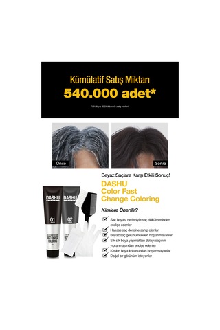 Dashu Color Fast Change Coloring Dark Brown