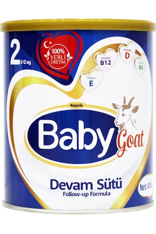 Baby Goat 2 Devam Sütü 400 G 6 Adet