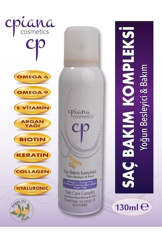 Cpiana Saç Bakım Kompleksi - Dökülme Karşıtı & Yoğun Bakım Argan Yağlı 130ml