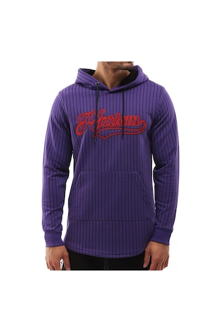 Kapşonlu Sweatshirt Mor 2825