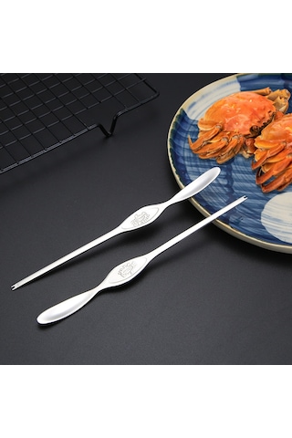 MSO Paslanmaz Çelik Yengeç Istakoz Karides Kaşık