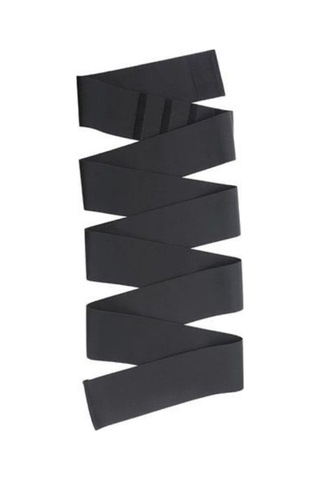 Sh Mağazacılık 4M Waist Trainer Şekillendirici Sarma Bel Korsesi Siyah