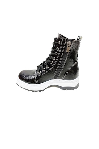 Fix Kids 9601 Rugan Zigzag Love Kız Çocuk Bot Siyah