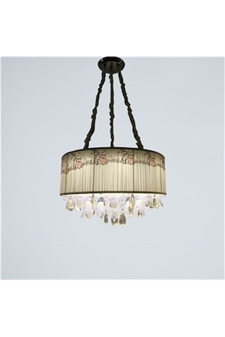 Vitale Organze Kristal Taşlı Avize Ay.vtpl-2095 Siyah