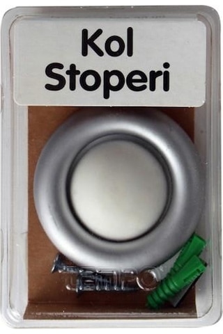 Gürçay Kapı Kol Stoperi Tampon Mat Krom