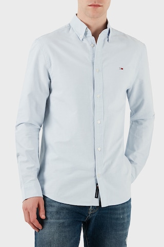 Tommy Jeans Erkek Gömlek Dm0dm21298 C3q Açık Mavi Açik Mavi