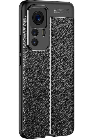 Zore Mi 12t Pro Kılıf Msra Niss Silikon Kapak - Siyah Siyah