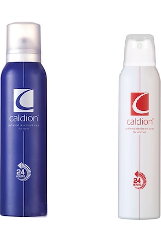 Caldion Classic Kadın Sprey Deodorant 150 ML + Caldion Classic Erkek Sprey Deodorant 150 ML