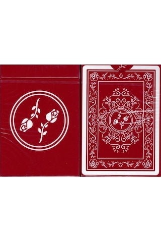 Bicycle Black Roses Edelrot Marked Premium İşaretli Oyun Kağıdı Limited Edition İskambil Kartları