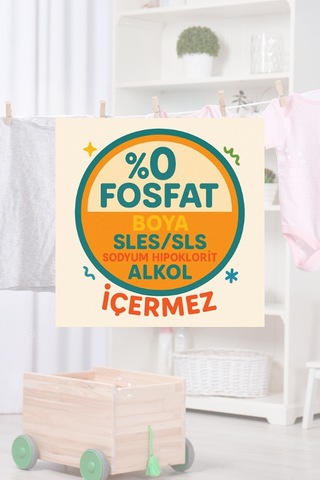 Bebek Çamaşır Makinesi Toz Deterjanı 1 Kg