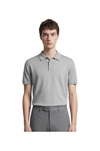 Anthony Jackson Premium Erkek Triko Polo Yaka T-shirt Giovanni Gri