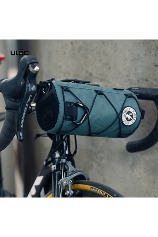 Willowhaven Pb10 Dark Green Ulac 1.7l Bisiklet Gidon Çantası - Ayarlanabilir Kayış Dayanıklı Mtb Yol Bisikleti Çantası Haki