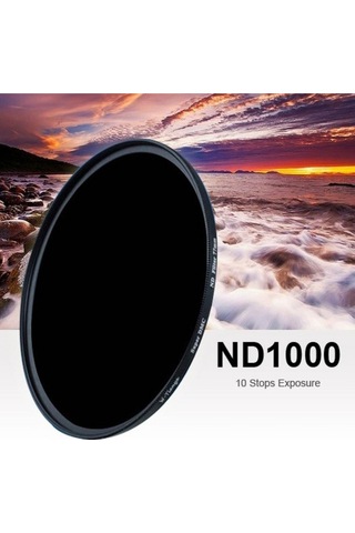 Nikon D3400 D3500 D5500 D5600 18-55mm Lens İçin 55mm Xs-pro Slim Nd1000 Nd Filtre 10 Stop