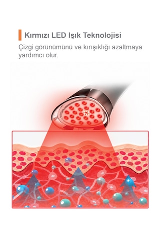 Touchbeauty Tb1611d Kırmızı Led Işık Terapili Yüz Bakım Cihazı