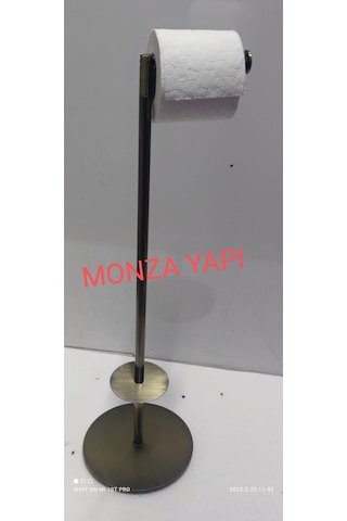 Lüx Yedekli Tuvalet Kağıtlık Standı Antik