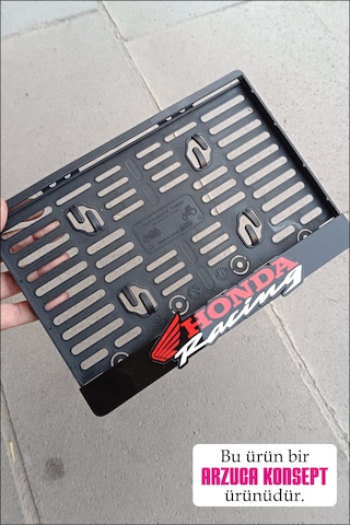 Motosiklet Plakalığı - Honda Racing Motor Plakalığı Honda Honda Racing Motor Plakalık
