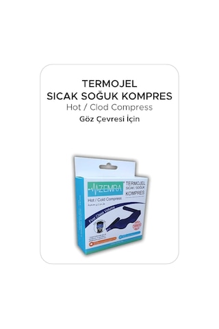 Zemra Göz Ve Çevresi Için Termojel - Sıcak Soğuk Kompres - Kumaş Buz Jel - Termojel, Zmr-1038