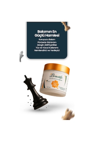 Yoğun Nemlendirici Yenileyici Kolajen Kantoran Yağı Panthenol Hyaluronic Acid Vegan Yüz Ve Vücut Bakım Kremi 100 Ml