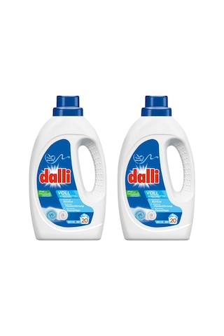 Dalli Beyaz Çamaşır Ağır Lekeler İçin Sıvı Çamaşır Deterjanı 1,1 Lt 20 Yıkama 2'li Set Set
