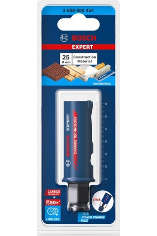Bosch Expert Construction Material Delik Açma Testeresi 25 x 60 MM - 2608900454