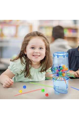 Ritoys Pull The Stick Çubuk Çekme Topların Düşmesine İzin Verme O