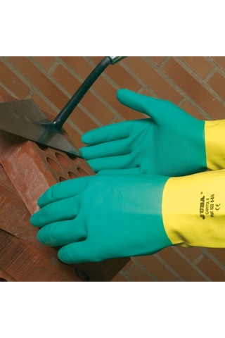 Latex Eldiven - Pamuk Astarlı Çift Kaplı | Juba 622